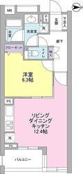 デュエット北千住マキアの物件間取画像